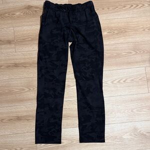 Women’s Black Camouflage Lululemon Pants